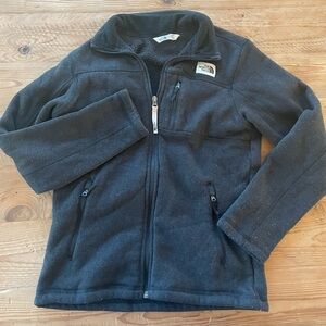 The North Face Charcoal Full-Zip Jacket